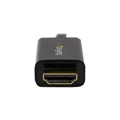 StarTech MDP2HDMM5MB 15.4' Mini DisplayPort/HDMI Audio/Video Cable, Black