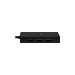 StarTech 4-Port USB 3.0 Hub, Black (HB30C3A1GE)