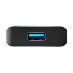 StarTech 4-Port USB 3.0 Hub, Black/Space Gray (HB31C2A2CB)