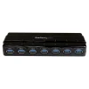 StarTech 7-Port USB 3.0 Hub, Black (ST7300USB3B)