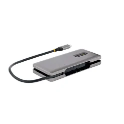 StarTech 4-Port USB-C Hub, Gray (HB31CM4CPD3)