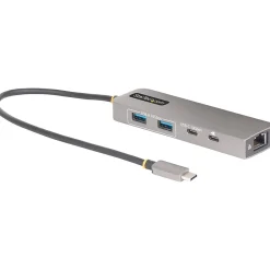 StarTech 3-Port USB-C Hub, Space Gray (10G2A1C25EPD-USB-HUB)