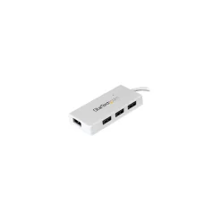 StarTech SuperSpeed 4-Port USB 3.0 Hub, White (ST4300MINU3W)