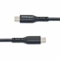 USB-C to USB-C Charging Cable, 6.56 ft., Black (USB2CC2MNC)<StarTech New