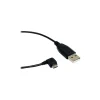 StarTech UUSBHAUB1RA 1ft Micro USB Cable, A to Right Angle Micro B