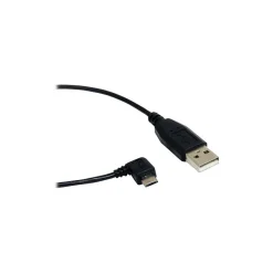 StarTech UUSBHAUB1RA 1ft Micro USB Cable, A to Right Angle Micro B