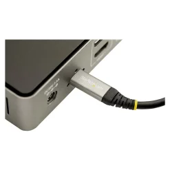 StarTech .com 3.3' Display Port Cable, Gray/Black (USB31CCV1M)