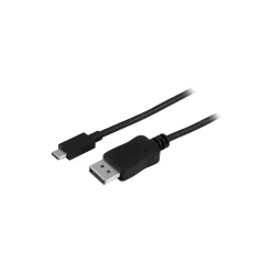 StarTech .com 3 m (10 ft.) USB-C to DisplayPort Cable, 4K 60Hz, Black (CDP2DPMM3MB)