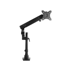 Online StarTech .com Desk Mount Monitor Arm - Full Motion Single Pole up to 8kg VESA Display - C-Clamp/Grommet, Up 35", Black