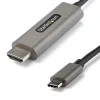 StarTech .com 6.6ft USB-C to HDMI Cable Adapter, 4K 60Hz Audio/Video Cord, Male to Male, Black (CDP2HDMM2MH)