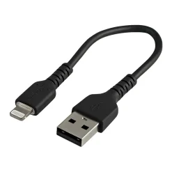 .com Lightning USB Cable for iPhone/iPad/iPod Touch, Black (RUSBLTMM15CMB)<StarTech Outlet
