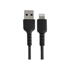 .com Lightning USB Cable for iPhone/iPad/iPod Touch, Black (RUSBLTMM15CMB)<StarTech Outlet