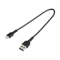 .com Lightning USB Cable for iPhone/iPad/iPod Touch, Black (RUSBLTMM30CMB)<StarTech Sale