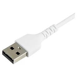 .com Lightning USB Cable for iPhone/iPad/iPod Touch, White (RUSBLTMM30CMW)<StarTech Discount