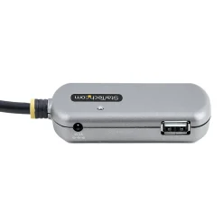 StarTech .com 4-Port USB Extender Hub, Silver & Black (U02442-USB-EXTENDER)