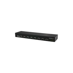 StarTech .com 8-Port USB to Serial Adapter Hub, USB to RS232 Port Adapter with Daisy Chain, Rackmount (ICUSB23208FD)