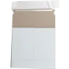 Best JAM Paper Stay-Flat Photo Mailer Stiff Envelopes with Self-Adhesive Closure, 6 x 6, White, Sold Individually (73286)