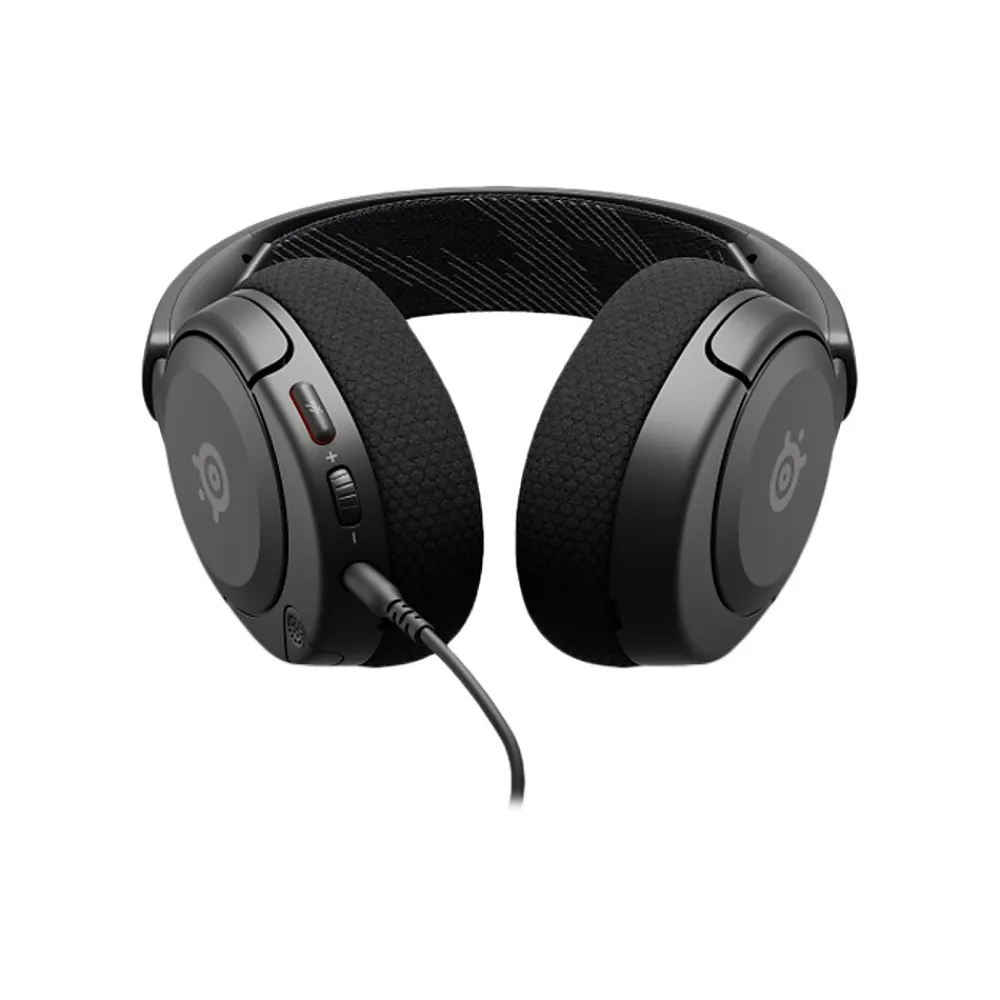 SteelSeries Steel Series Arctis Nova 1 Noise Canceling Surround 7.1 Gaming Over-the-Ear Headset, 3.5mm, Black (61606)