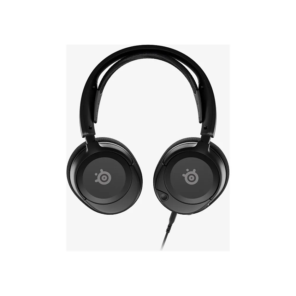 SteelSeries Steel Series Arctis Nova 1 Noise Canceling Surround 7.1 Gaming Over-the-Ear Headset, 3.5mm, Black (61606)