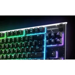 Best SteelSeries Apex 3 TKL Gaming Keyboard with RGB Lighting, Black (64831)