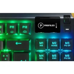 New SteelSeries Apex Pro TKL Ergonomic Gaming Mechanical Keyboard, Black (64856)