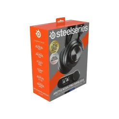 Best SteelSeries Arctis Nova Pro Active Noise Canceling Wireless Stereo Gaming Headset, Black (61520)