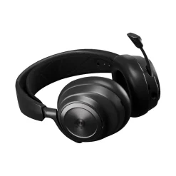 Sale SteelSeries Arctis Nova Pro Wireless Active Noise Canceling Bluetooth Stereo Gaming Over-the-Ear Headset, Black (61521)