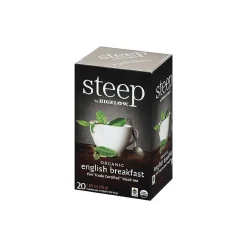 Steep English Breakfast Tea Bags, 20/Box (17701)