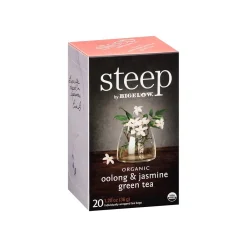 Steep Oolong and Jasmine Tea Bags, 20/Box (17714)