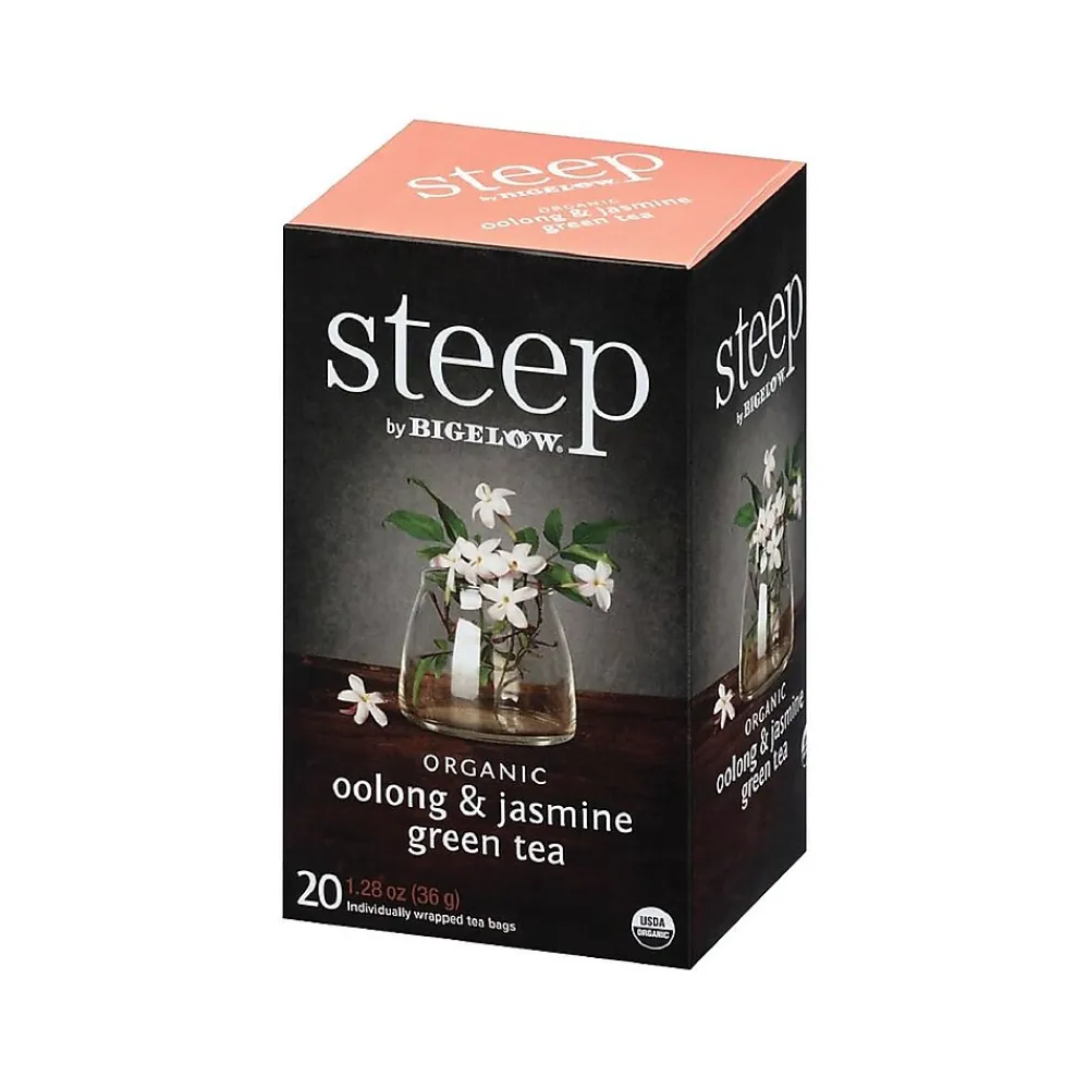 Steep Oolong and Jasmine Tea Bags, 20/Box (17714)