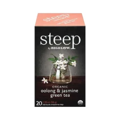 Steep Oolong and Jasmine Tea Bags, 20/Box (17714)