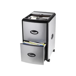 File Cabinets*Storex Deluxe 2-Drawer Mobile Vertical File Cabinet, Letter Size, Lockable, 23