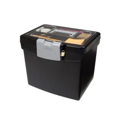 File Storage|Storex Portable File Box, Letter Size (STX61504U01C)