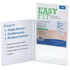 Sheet Protectors|Stride EasyFit Clear Display Panels, 8.5" x 11", 2 Panels Per Set, 2 Sets (STW65200-2)