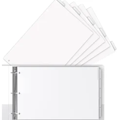 Dividers|Stride Legal Size 5-Tab Index Dividers Landscape Orientation (63200)