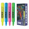 Highlighters|Stride Brite Tank Highlighters, Chisel Tip, Assorted Colors, 12/Pack (42012)