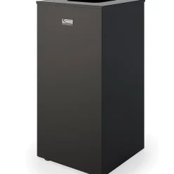 Metal Square Trash Can with Open Lid, 24 Gallon (MTCSQ240)<Suncast Commercial Outlet