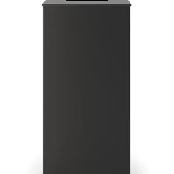 Metal Square Trash Can with Open Lid, 24 Gallon (MTCSQ240)<Suncast Commercial Outlet