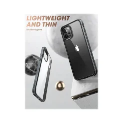 SUPCASE Unicorn Beetle Black Edge Clear Bumper Case for iPhone 13 Pro (SUP-iPhone2021Pro-6.1-Edge-Black)