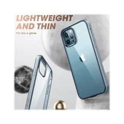 SUPCASE Unicorn Beetle Blue Edge with Screen Protector Case for iPhone 13 Pro Max (SUP-iPhone2021-6.7-EdgePro-SP-Cerulean)