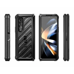SUPCASE Unicorn Beetle Black Kickstand Case for Samsung Galaxy Z Fold4 (SUP-Galaxy2022-ZFold4-5G-Unicorn-SP-Blac)