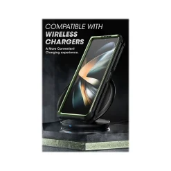 SUPCASE Unicorn Beetle Dark Green Kickstand Case for Samsung Galaxy Z Fold4 (SUP-Galaxy2022-ZFold4-5G-Unicorn-SP-Guld)