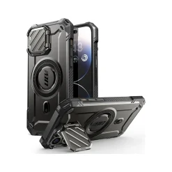 SUPCASE Unicorn Beetle MAG XT Rugged Case for iPhone 15 Pro Max, Shock-Absorbing, Black (SPH23MX67MGXTBK)