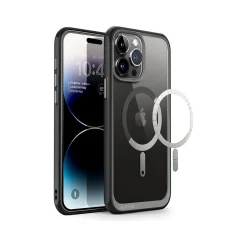 SUPCASE Unicorn Beetle MAG MagSafe Phone Case for iPhone 15 Pro, Black (SUP-iPhone2023Pro-6.1-UBMag-Black)