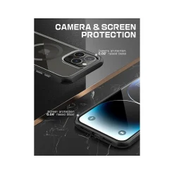 SUPCASE Unicorn Beetle MAG MagSafe Phone Case for iPhone 15 Pro, Black (SUP-iPhone2023Pro-6.1-UBMag-Black)