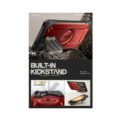 SUPCASE Unicorn Beetle MAG XT MagSafe Bumper Case for Samsung Galaxy S24 Ultra, Shock Absorbing, Metallic Red (GXYS24U5GMXTRD)