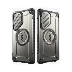 SUPCASE Unicorn Beetle MAG XT MagSafe Samsung Galaxy S24 Ultra, Shock Absorbing, Titan Gray (GXYS24U5GMXTTG)