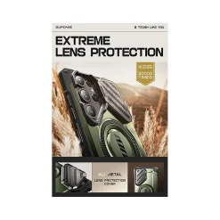 SUPCASE Unicorn Beetle MAG XT MagSafe Samsung Galaxy S24 Ultra, Shock Absorbing, Dark Green (GXYS24U5GMXTGN)