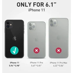 SUPCASE Unicorn Beetle Pro Black Rugged Case for iPhone 11 (S-IP1161-UBP-BK)