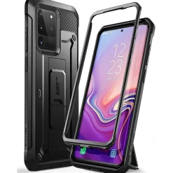 SUPCASE Unicorn Beetle Pro Black Rugged Case for Galaxy S20 Ultra (S-S20UL-UBPR-BK)